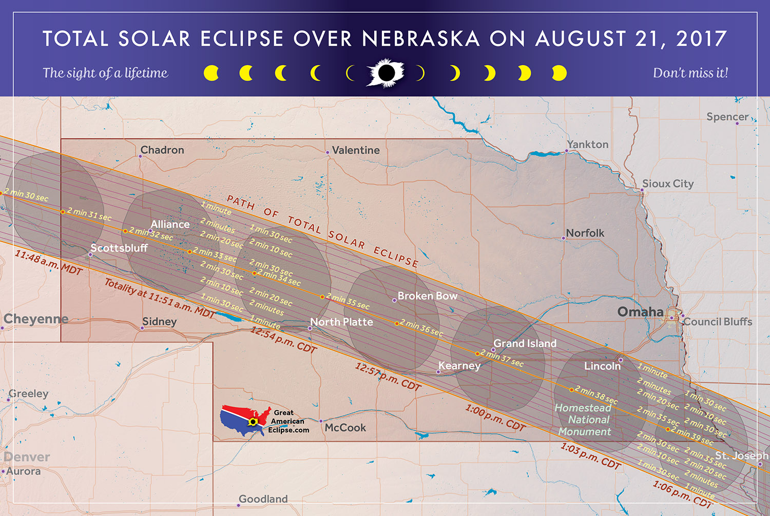 2017 Total Solar Eclipse In Nebraska