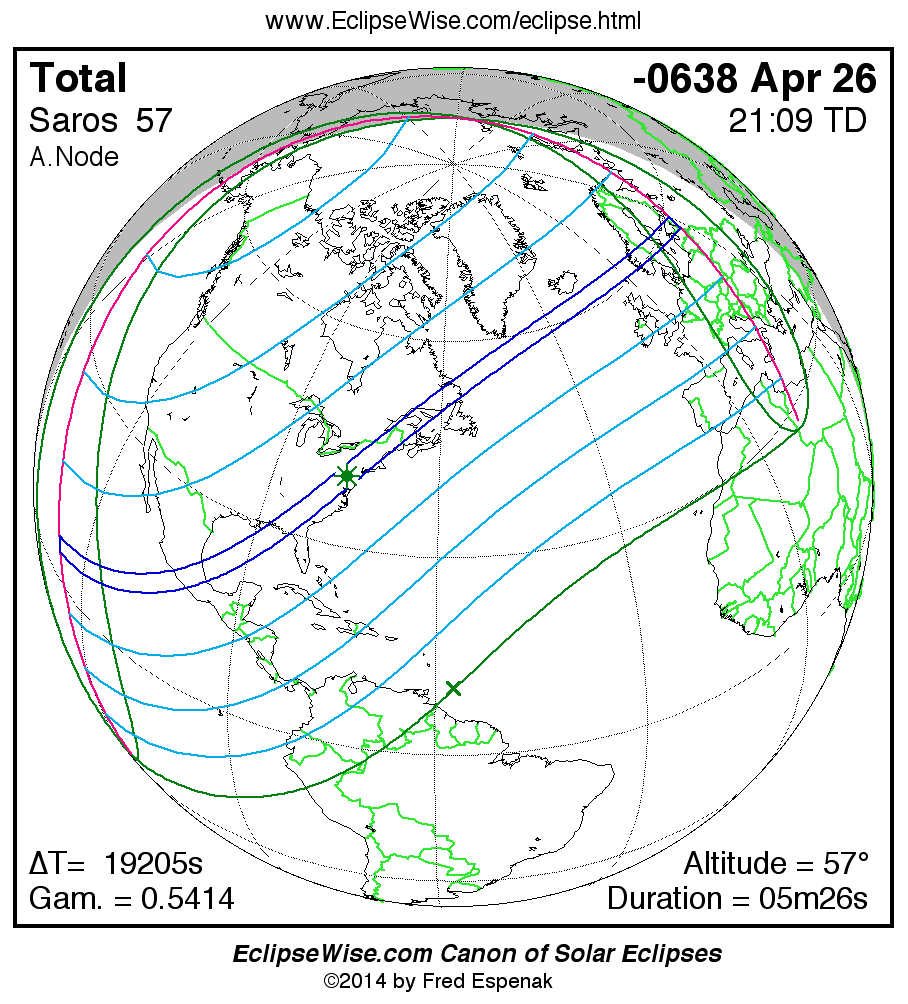 eclipse map