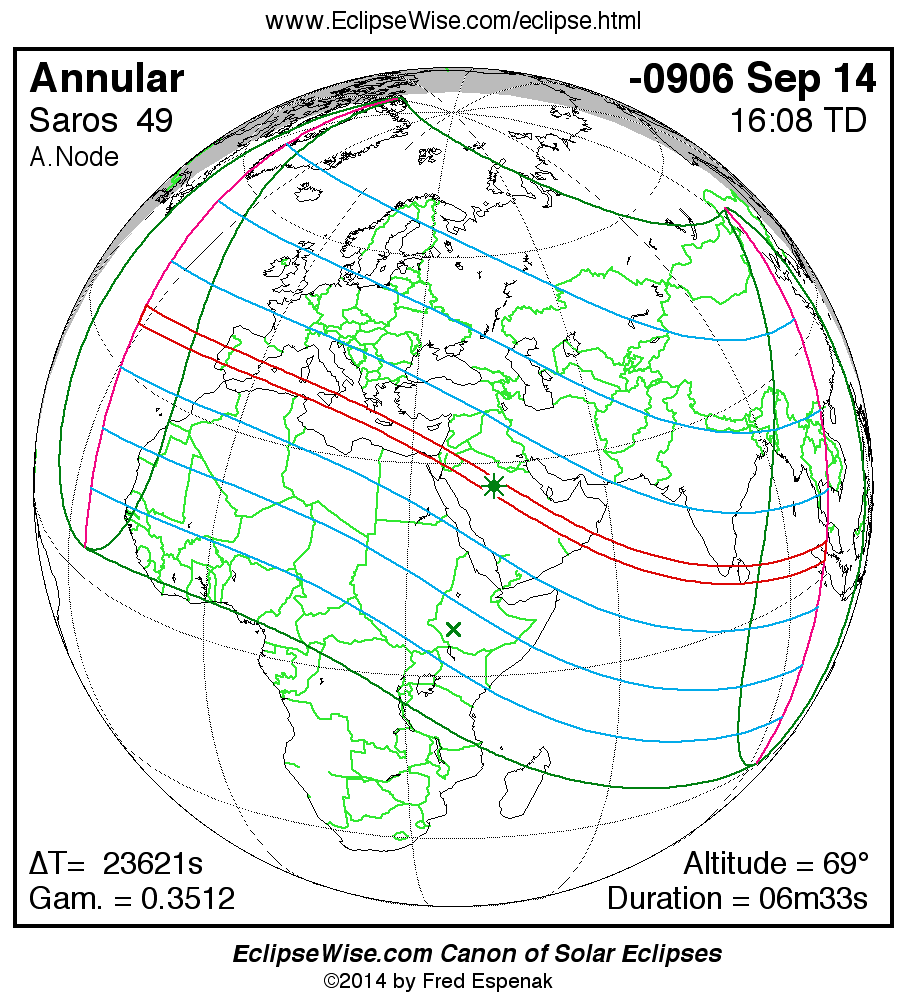 eclipse map