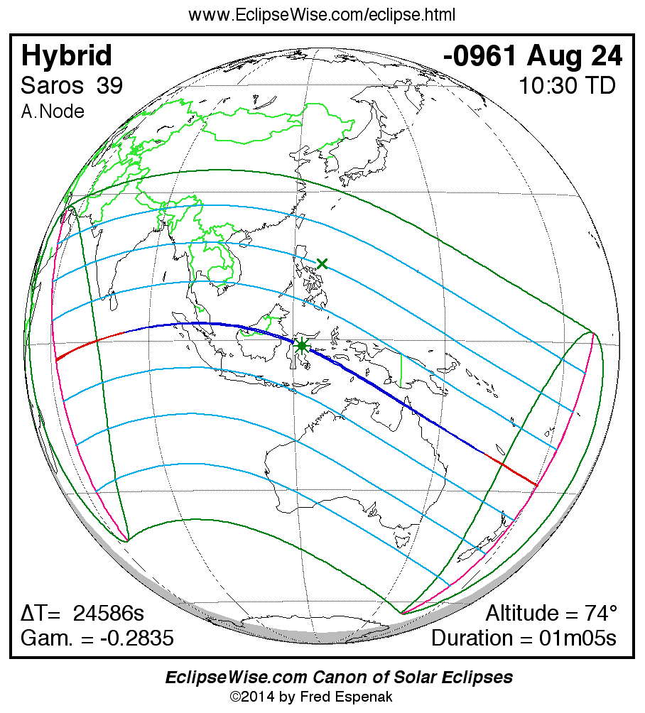 eclipse map