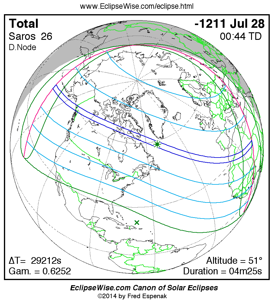 eclipse map