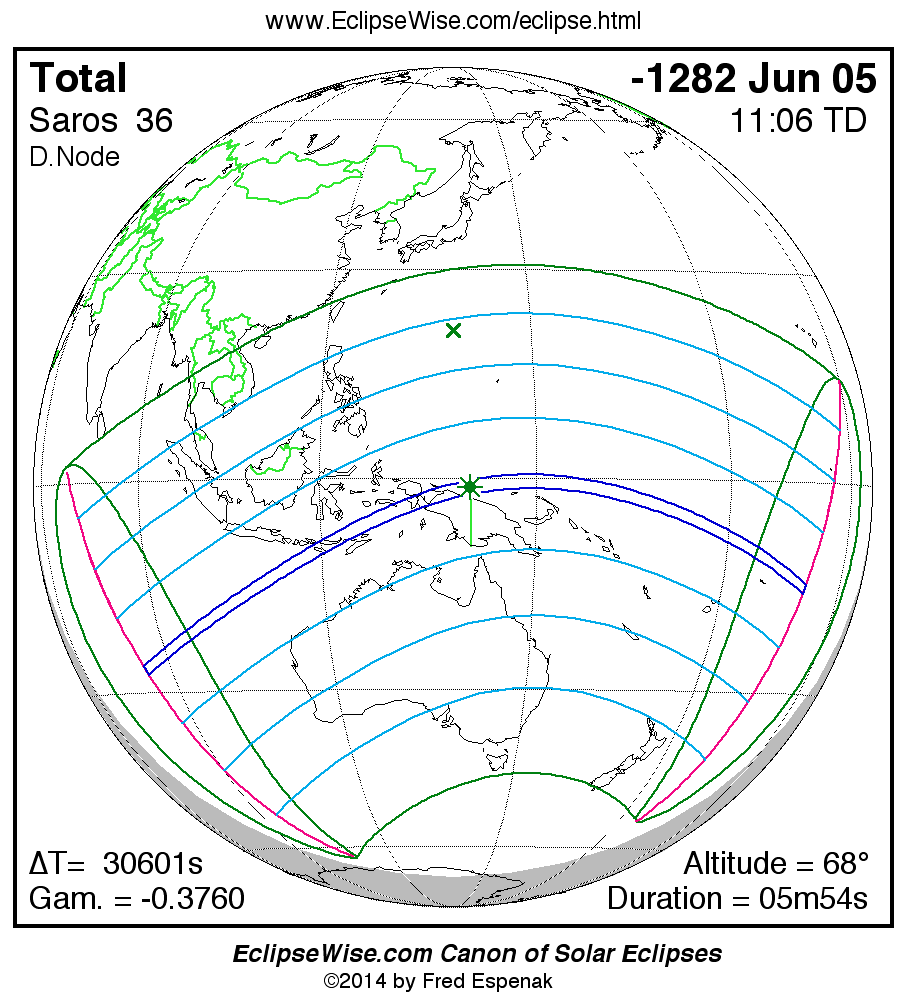 eclipse map
