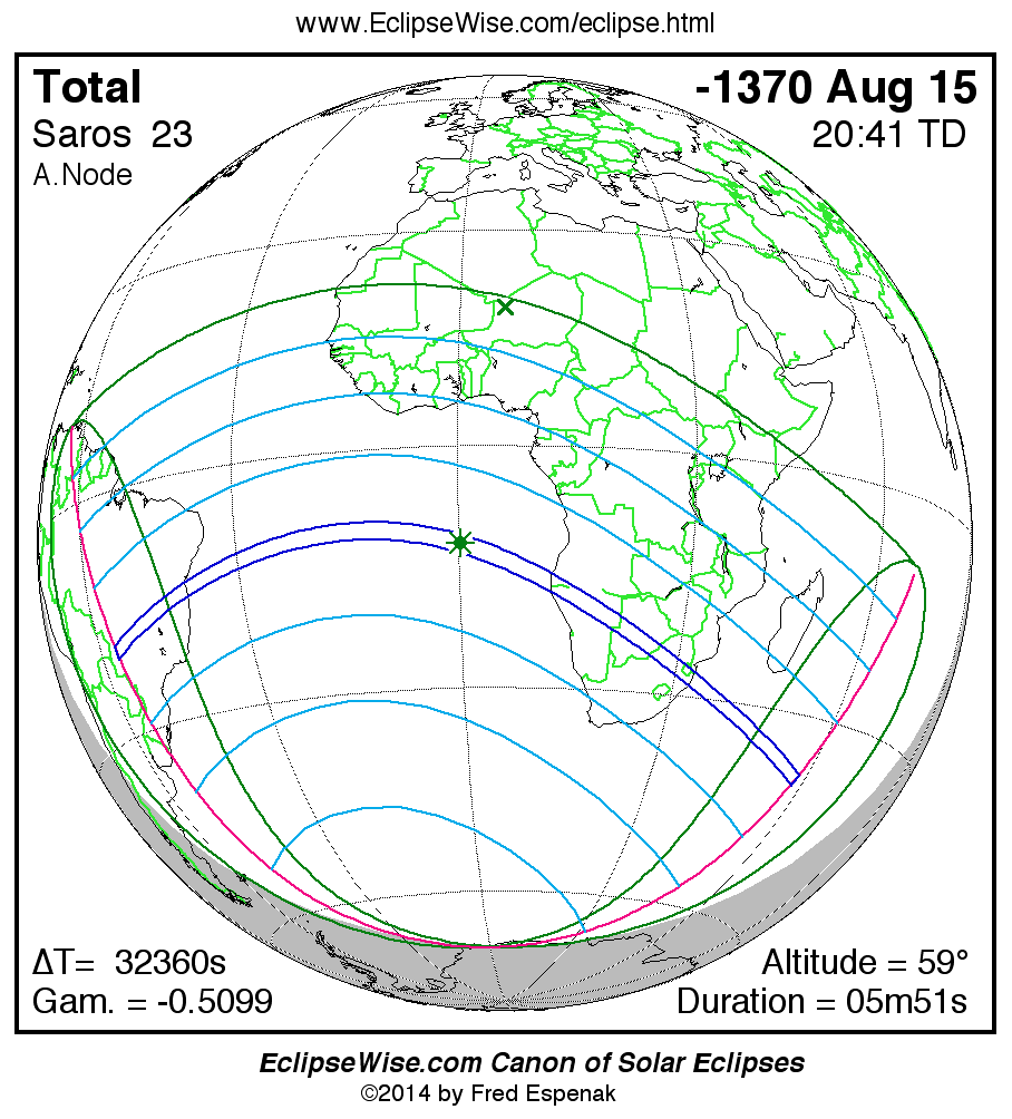 eclipse map