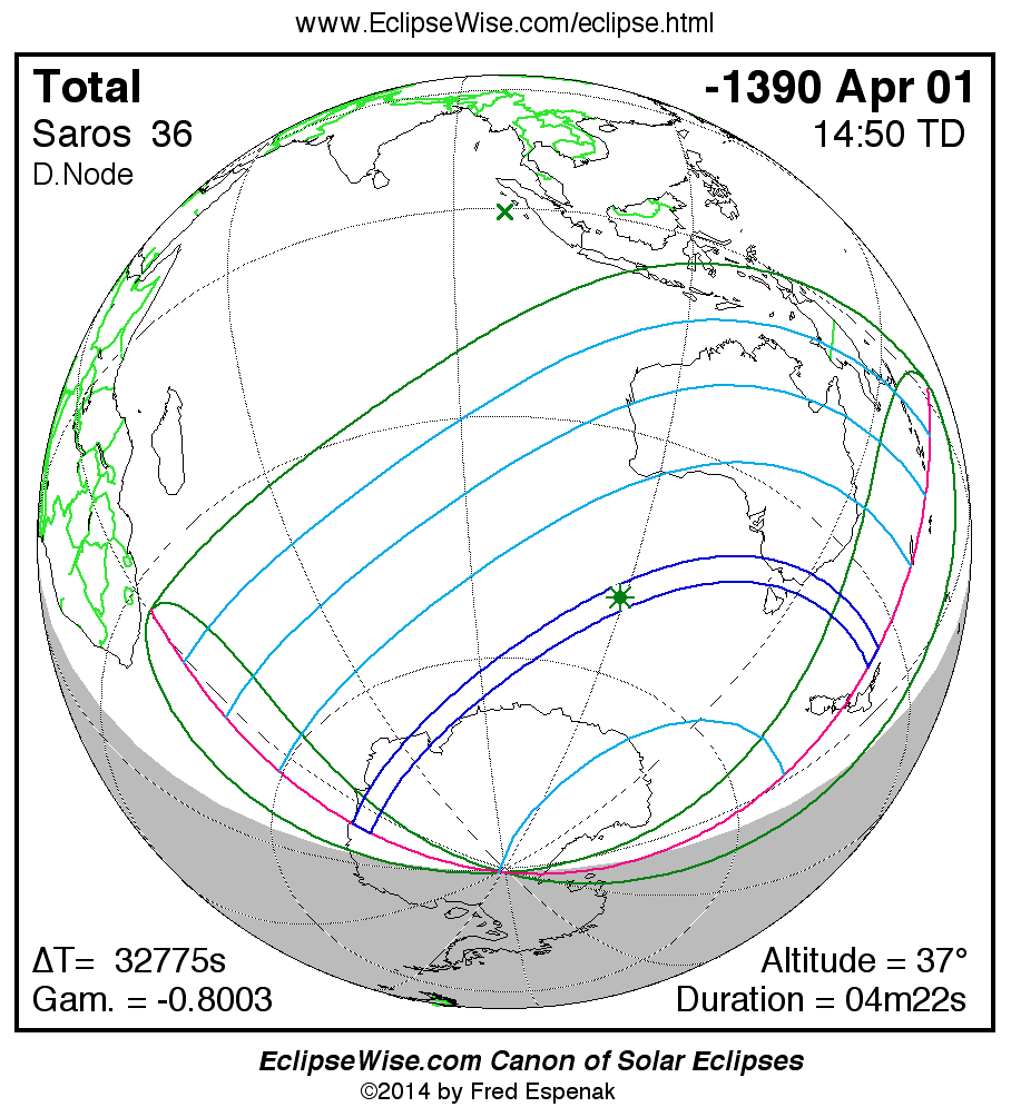 eclipse map