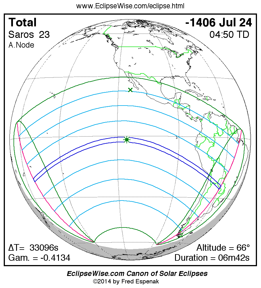 eclipse map