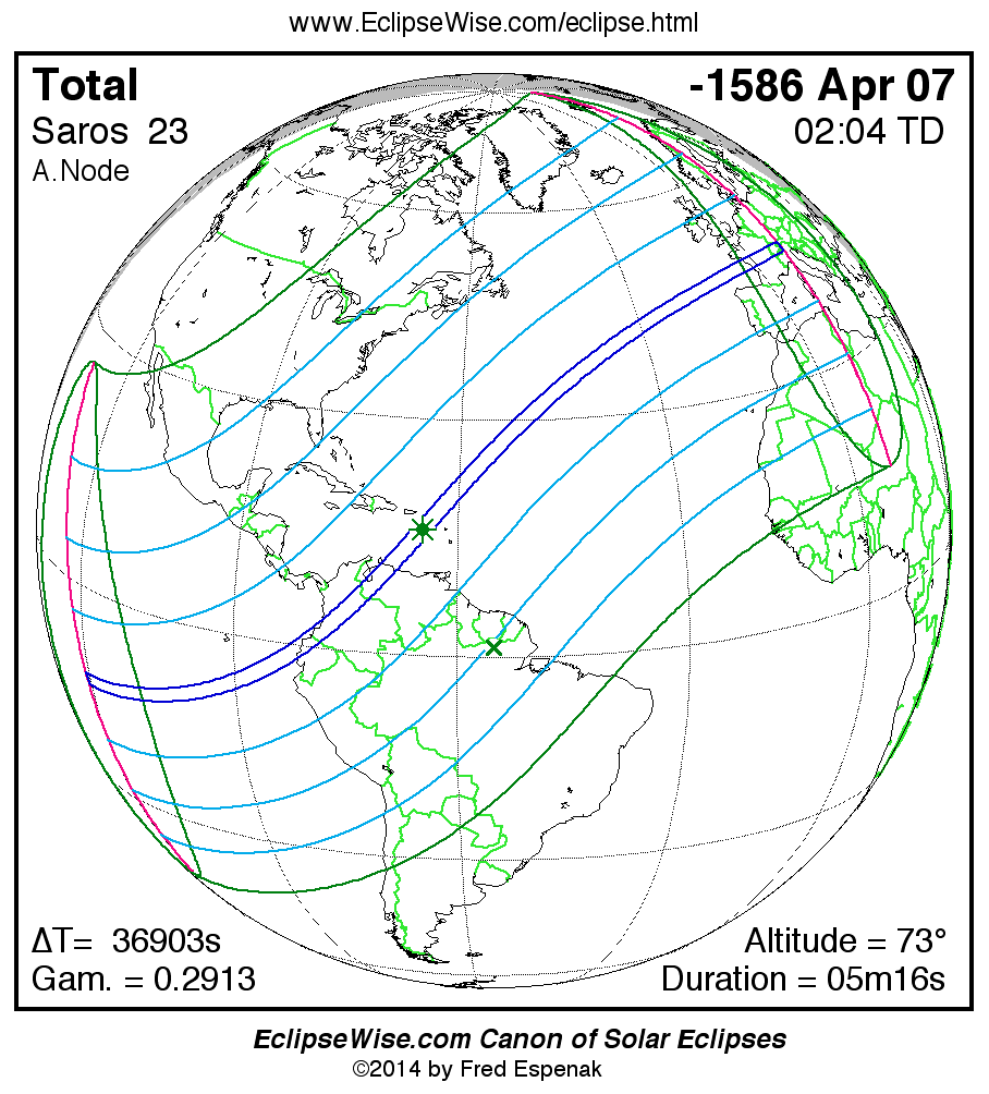 eclipse map