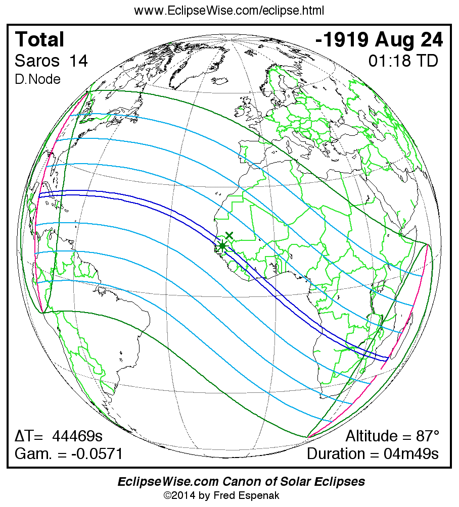 eclipse map
