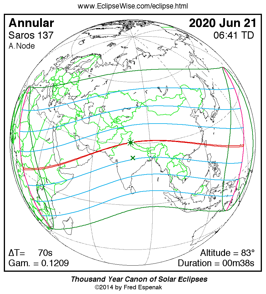 Eclipsewise Annular Solar Eclipse Of 2020 Jun 21
