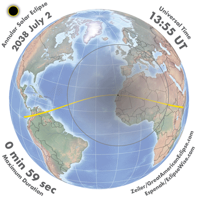 EclipseWise - Annular Solar Eclipse of 2038 Jul 02