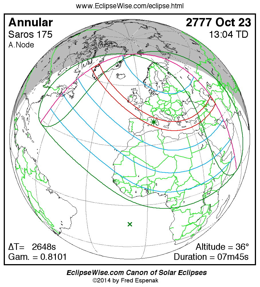 eclipse map