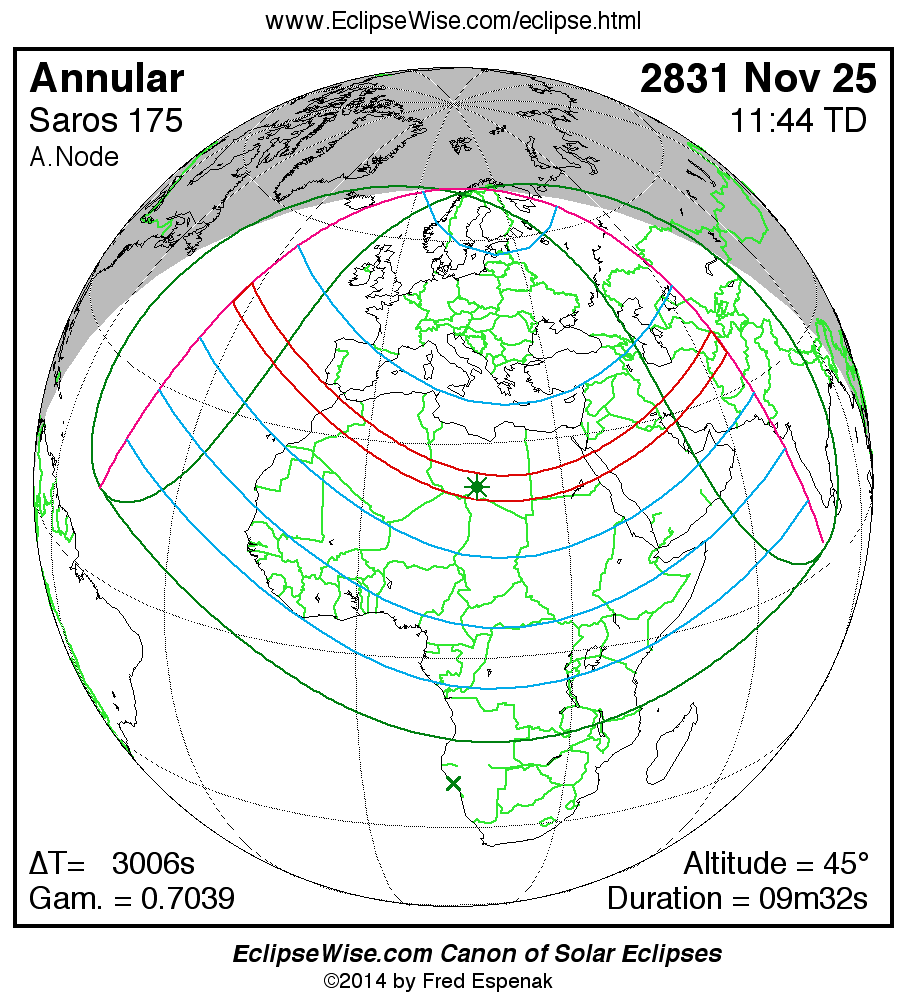 eclipse map