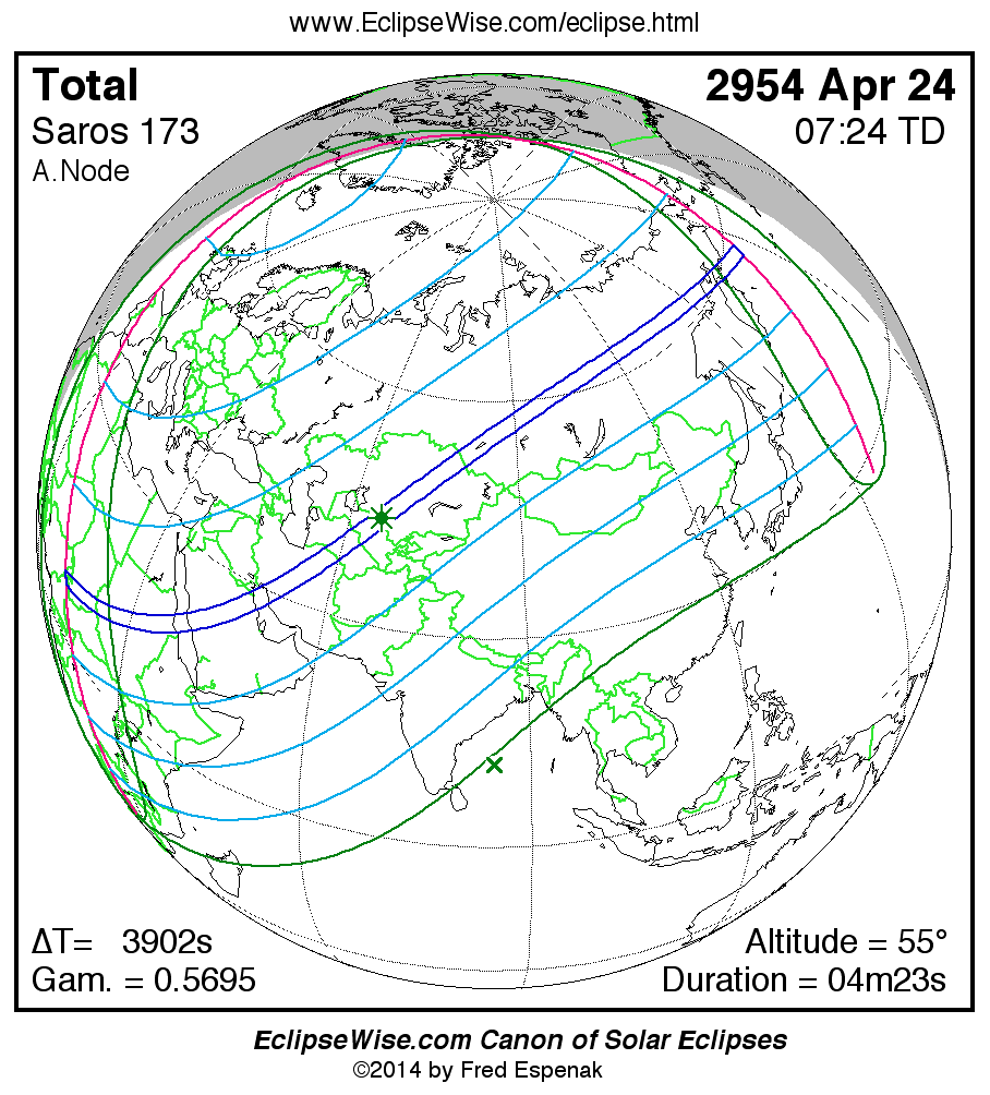 eclipse map